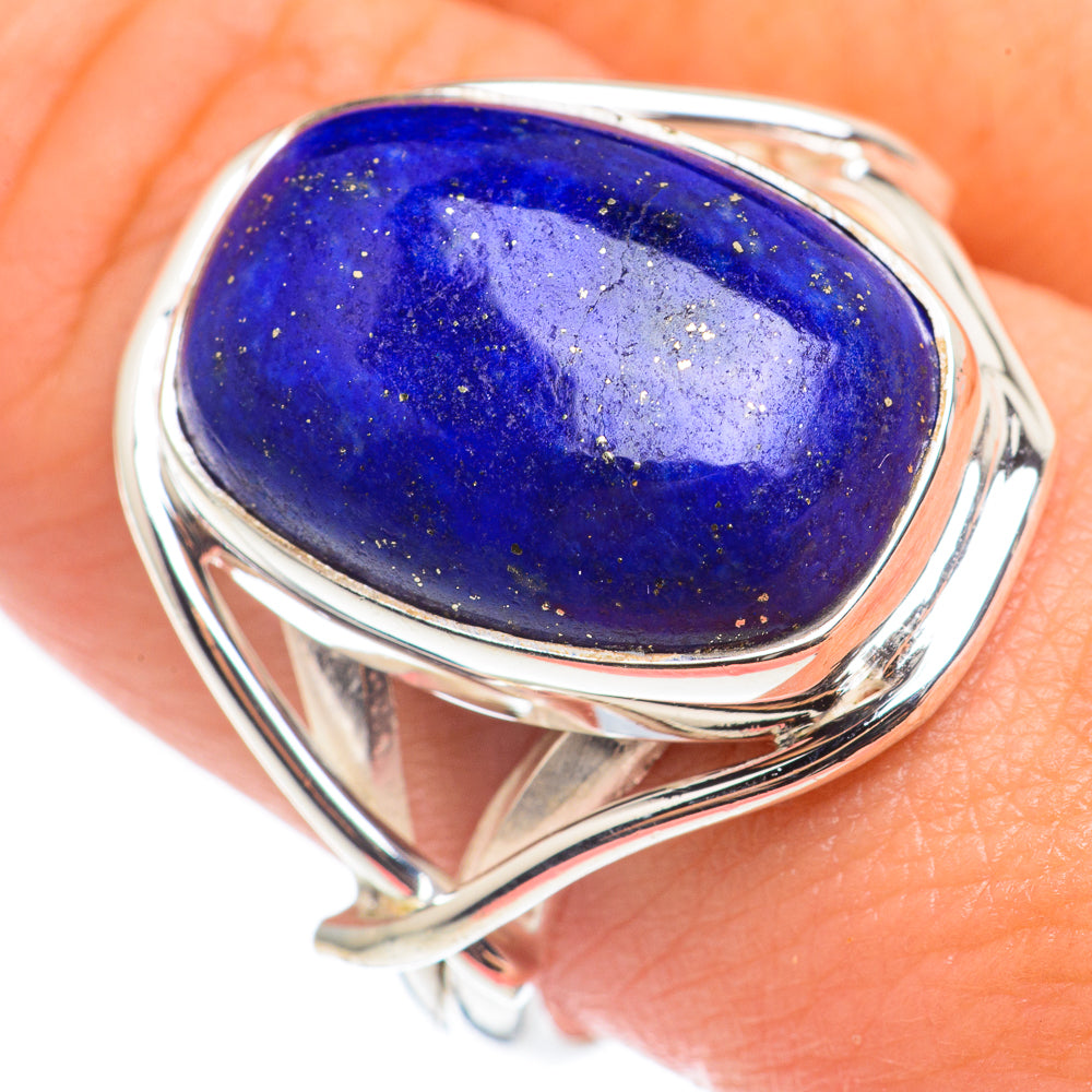 Lapis Lazuli Rings handcrafted by Anasilvercos - RING68509