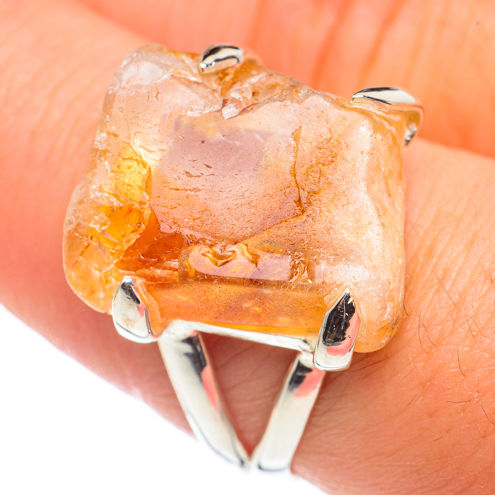 Citrine Rings handcrafted by Anasilvercos - RING68517