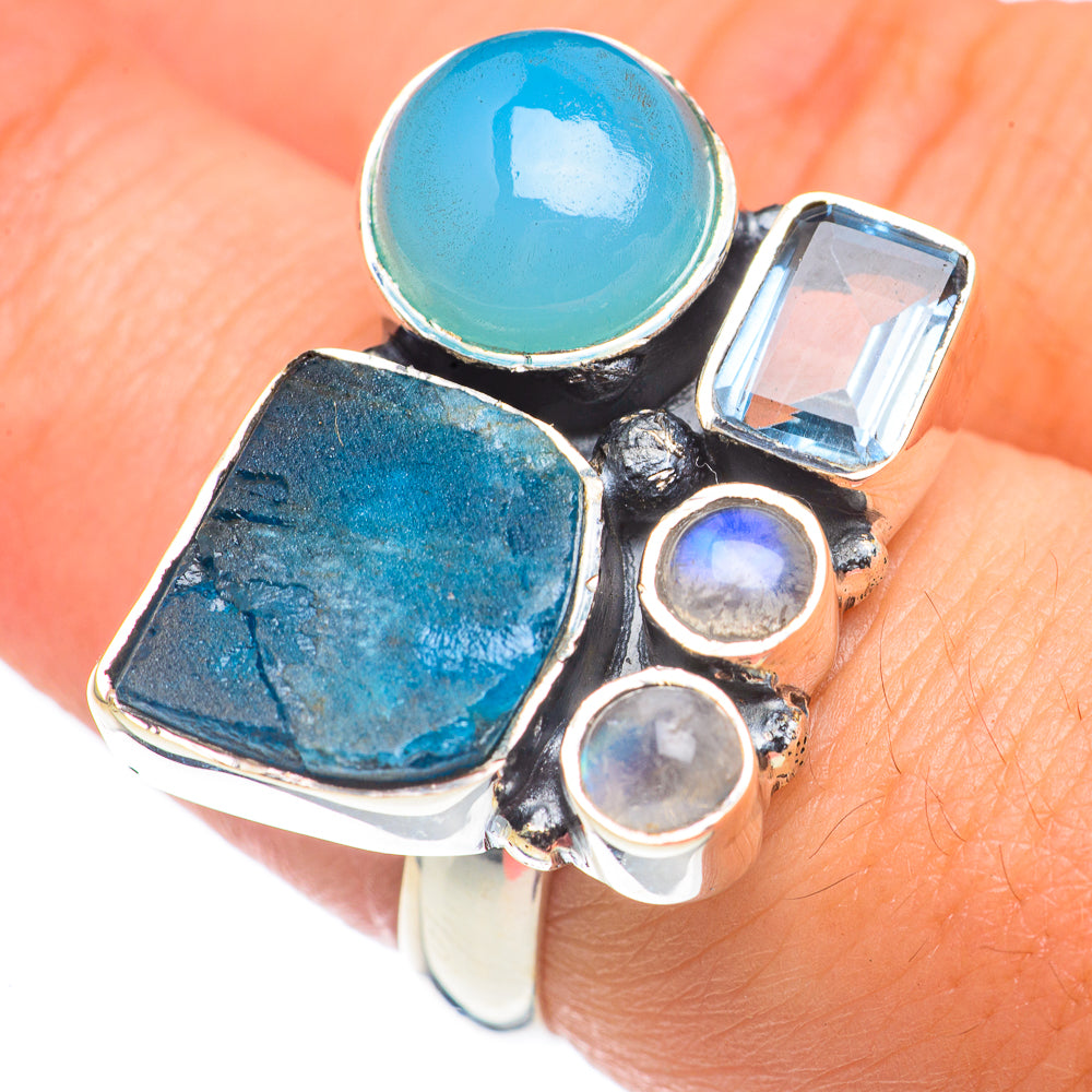 Apatite Rings handcrafted by Anasilvercos - RING68536
