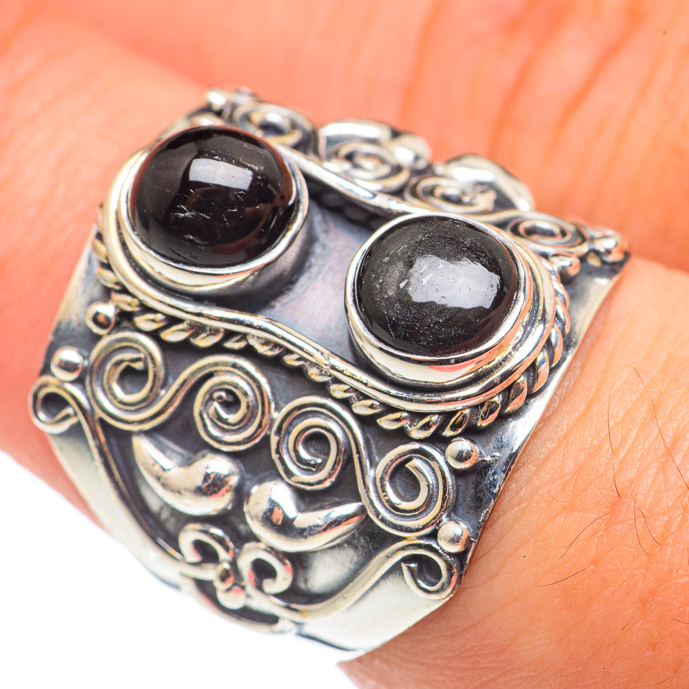 Black Onyx Rings handcrafted by Anasilvercos - RING68553