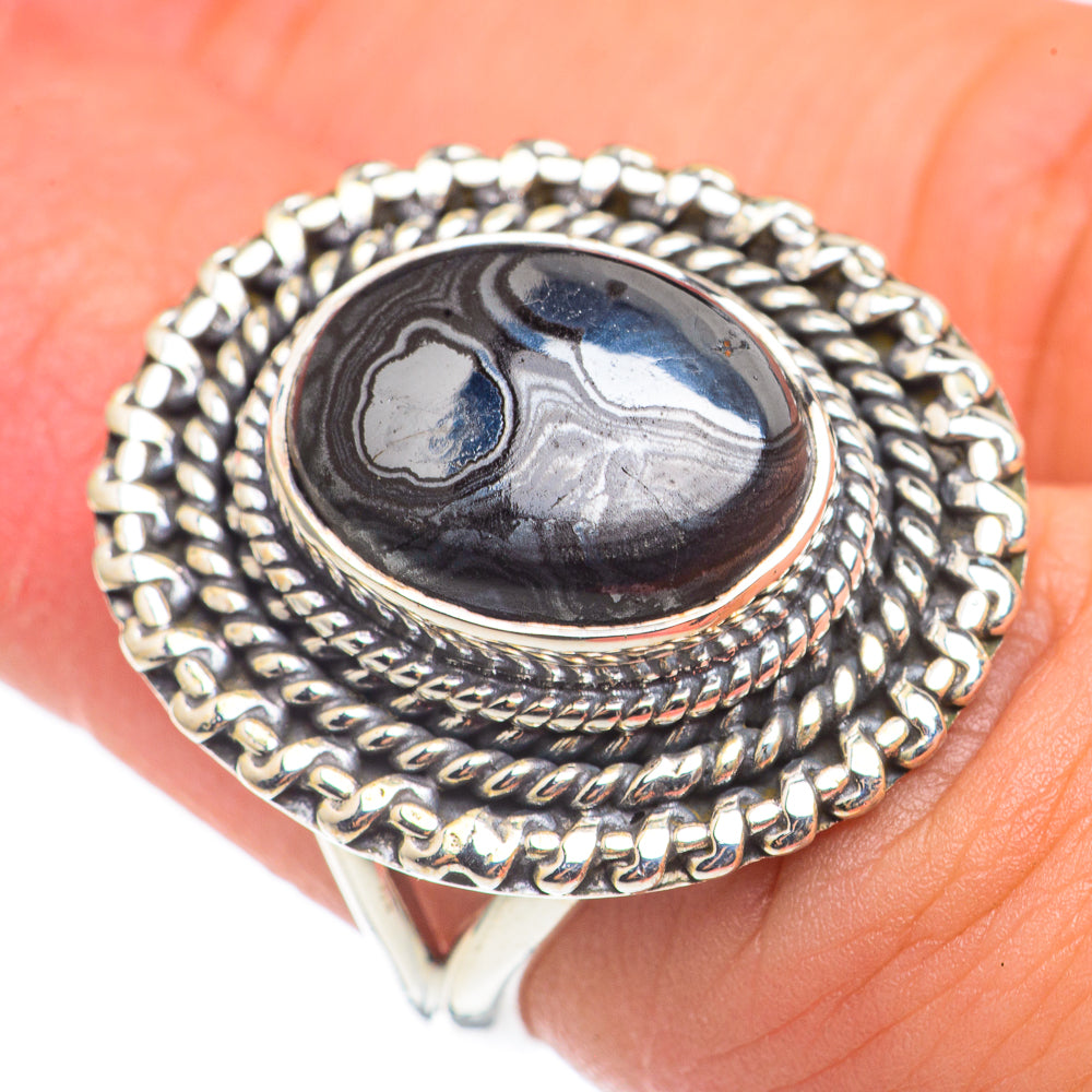 Psilomelane Rings handcrafted by Anasilvercos - RING68554