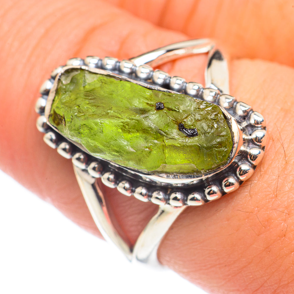 Peridot Rings handcrafted by Anasilvercos - RING68568
