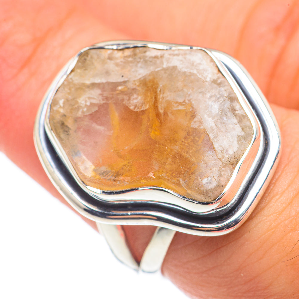 Citrine Rings handcrafted by Anasilvercos - RING68574