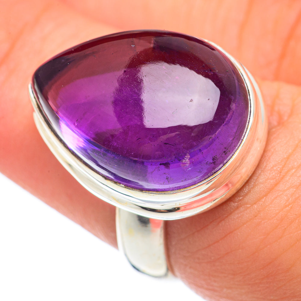Amethyst Rings handcrafted by Anasilvercos - RING68608