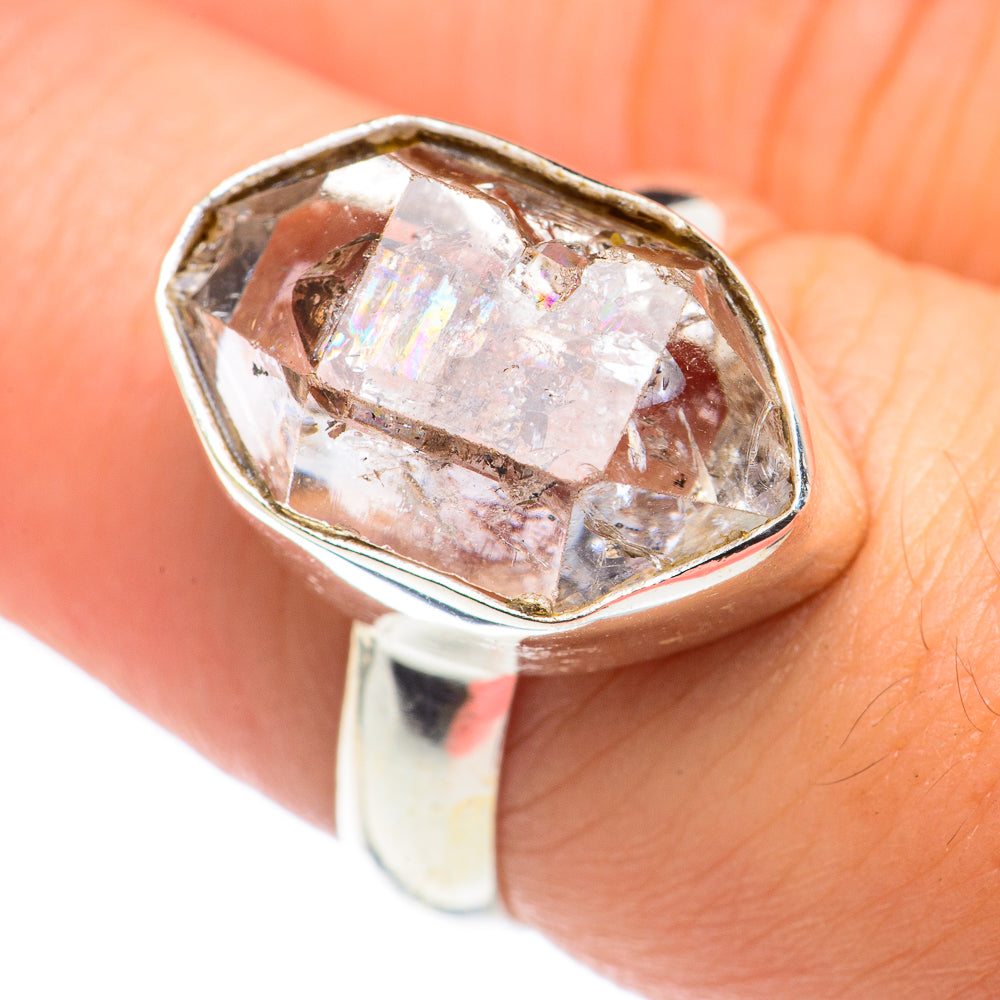 Herkimer Diamond Rings handcrafted by Anasilvercos - RING68616
