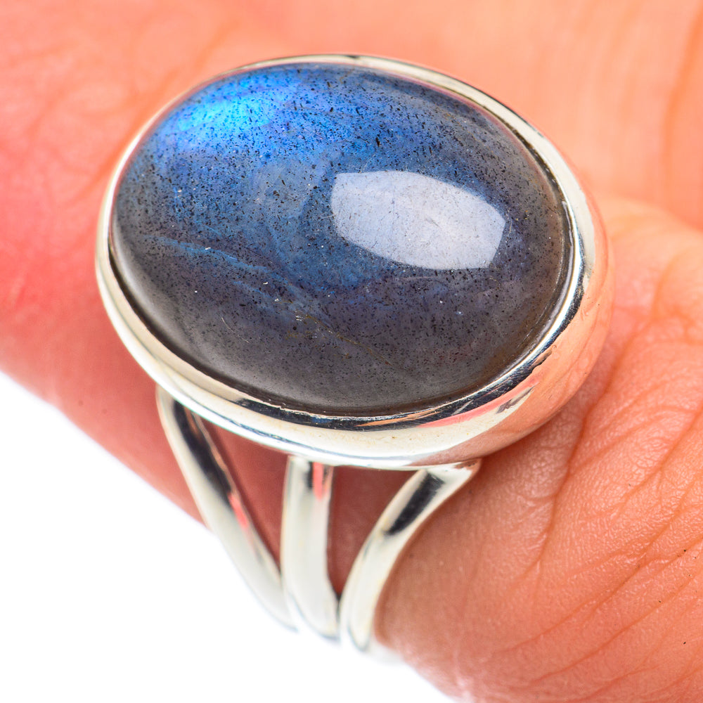 Labradorite Rings handcrafted by Anasilvercos - RING68620