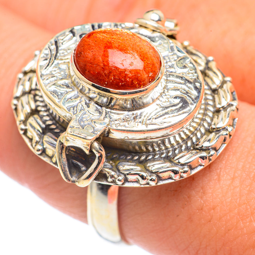 Sunstone Rings handcrafted by Anasilvercos - RING68633
