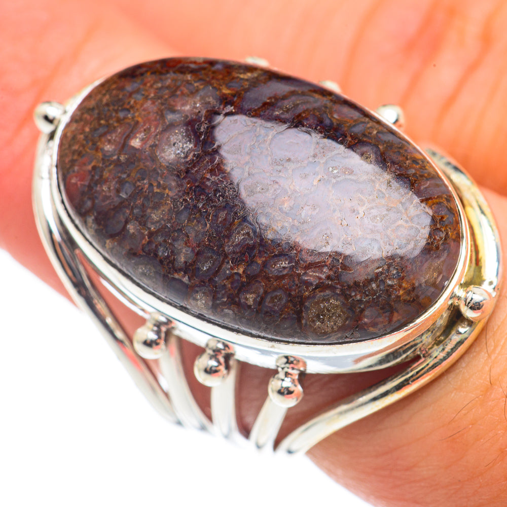 Dinosaur Bone Rings handcrafted by Anasilvercos - RING68665