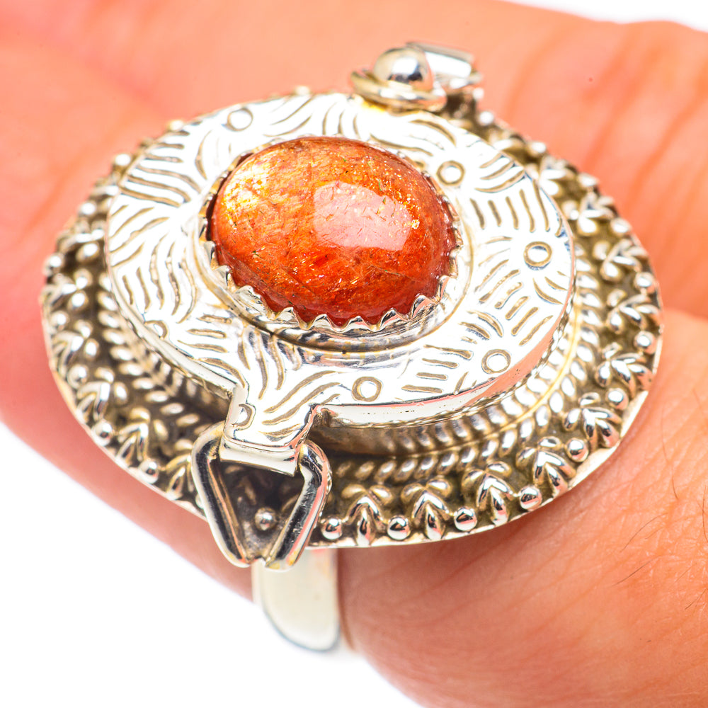Sunstone Rings handcrafted by Anasilvercos - RING68666