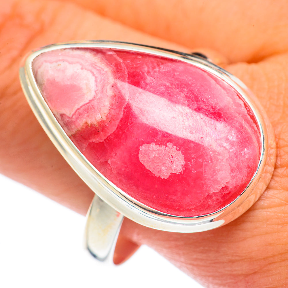 Rhodochrosite Rings handcrafted by Anasilvercos - RING68667