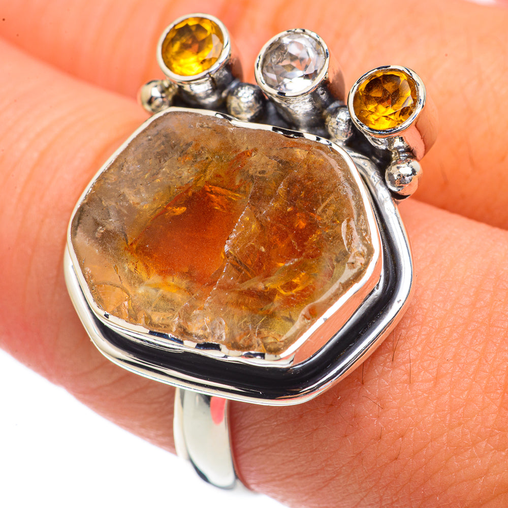 Citrine Rings handcrafted by Anasilvercos - RING68686