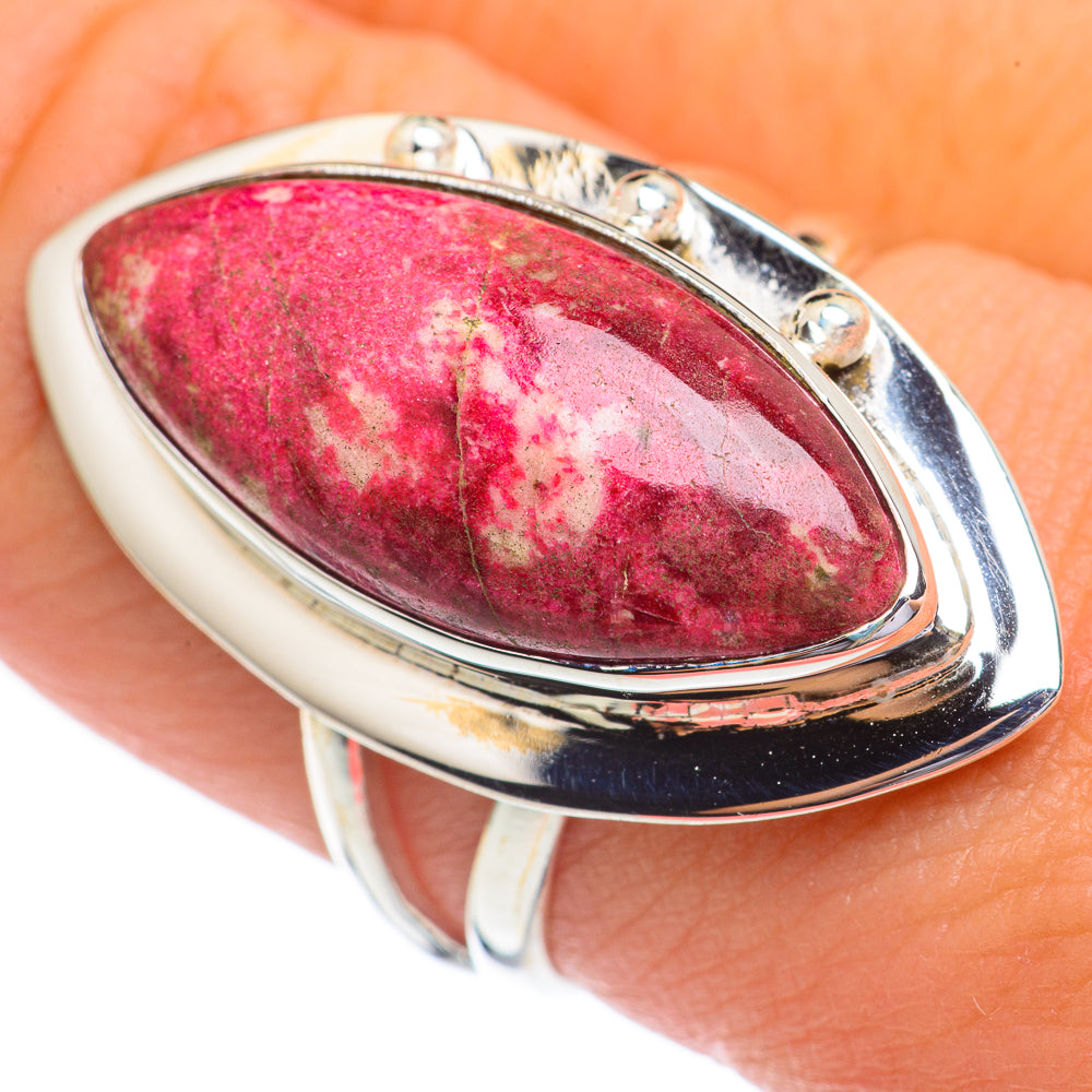 Thulite Rings handcrafted by Anasilvercos - RING68690