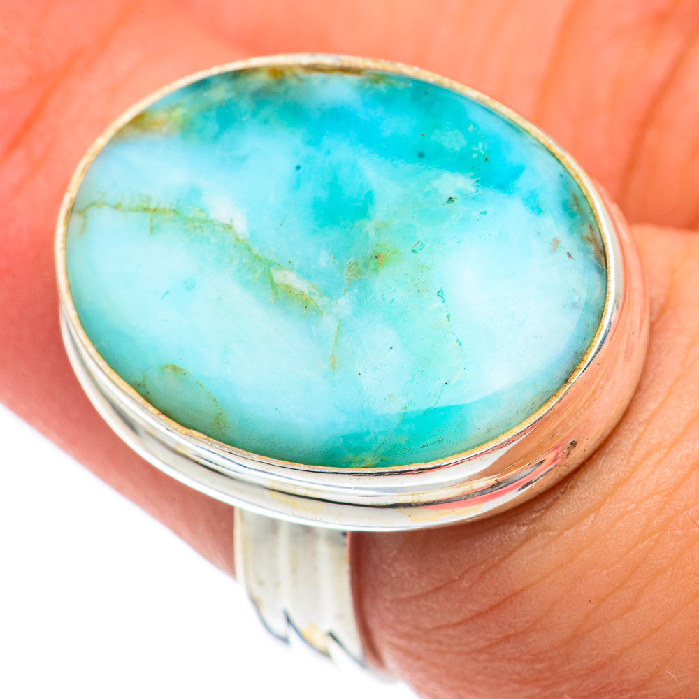 Peruvian Opal Rings handcrafted by Anasilvercos - RING68711