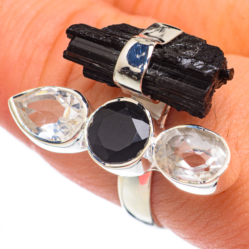 Tektite Rings handcrafted by Anasilvercos - RING68735