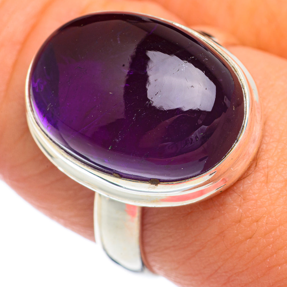 Amethyst Rings handcrafted by Anasilvercos - RING68764