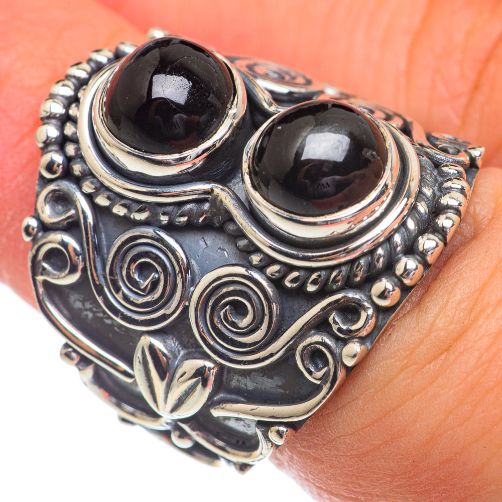 Black Onyx Rings handcrafted by Anasilvercos - RING68767