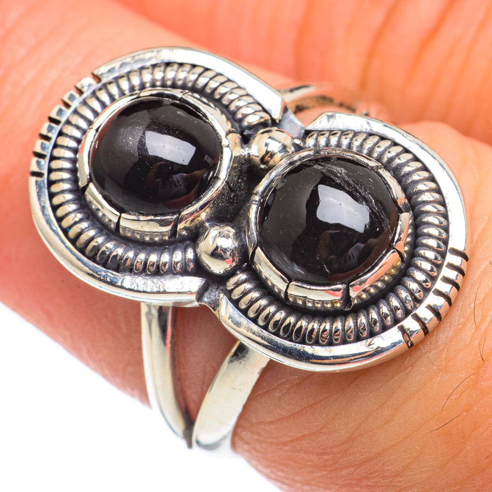 Black Onyx Rings handcrafted by Anasilvercos - RING68768