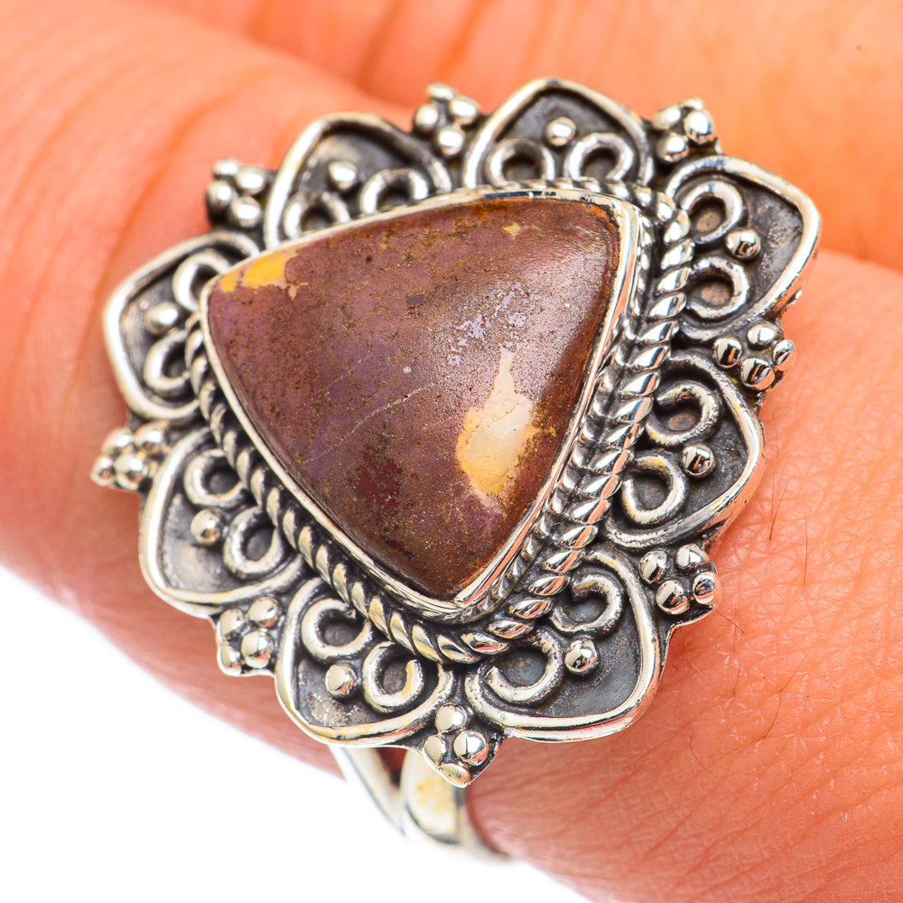 Butterfly Jasper Rings handcrafted by Anasilvercos - RING68785