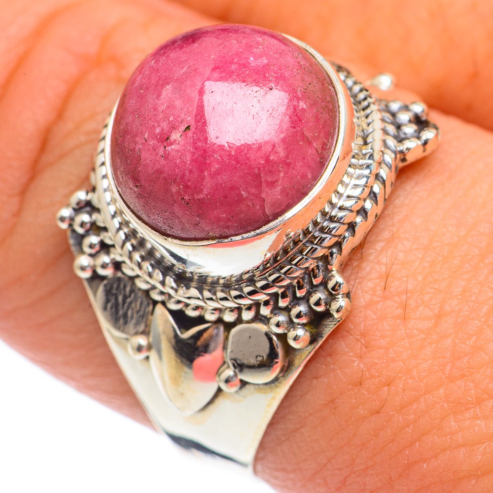 Thulite Rings handcrafted by Anasilvercos - RING68791