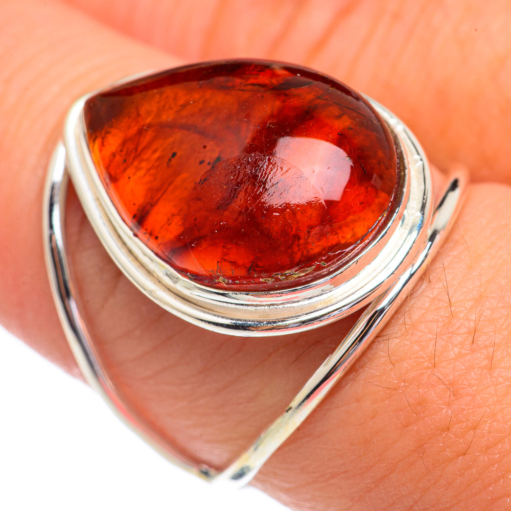 Baltic Amber Rings handcrafted by Anasilvercos - RING68821