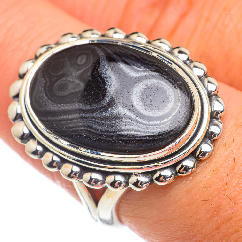 Psilomelane Rings handcrafted by Anasilvercos - RING68862