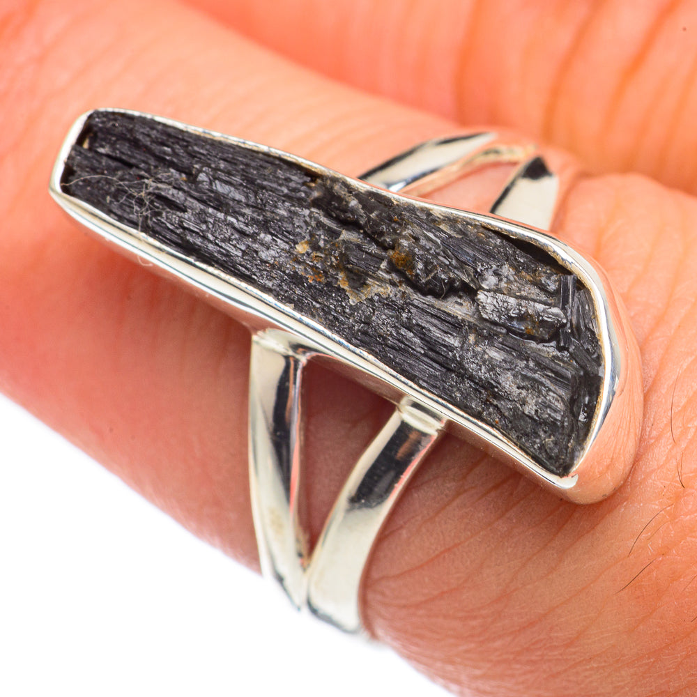 Black Tourmaline Rings handcrafted by Anasilvercos - RING68893