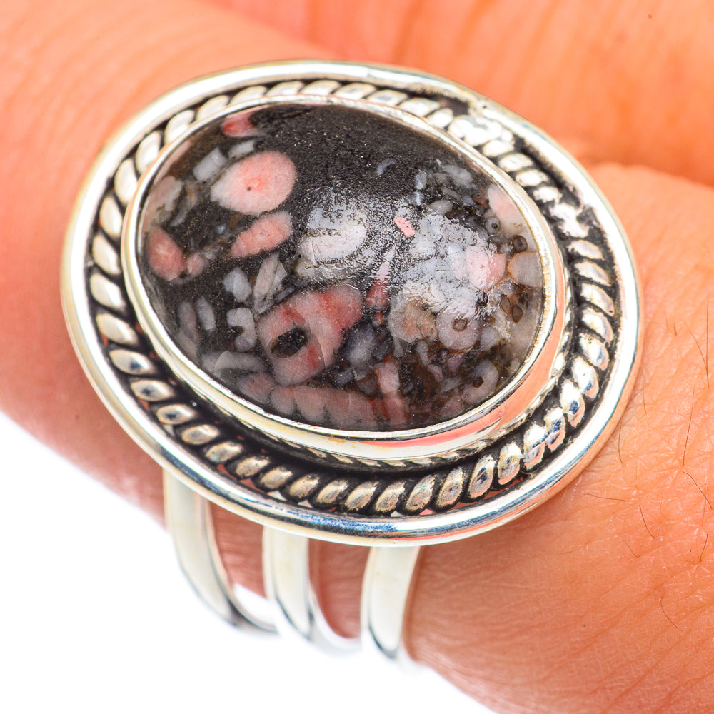 Crinoid Fossil Rings handcrafted by Anasilvercos - RING68910