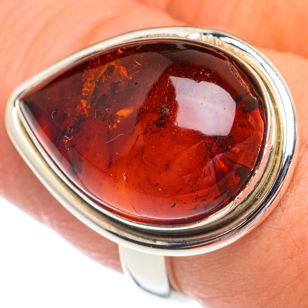 Baltic Amber Rings handcrafted by Anasilvercos - RING68915
