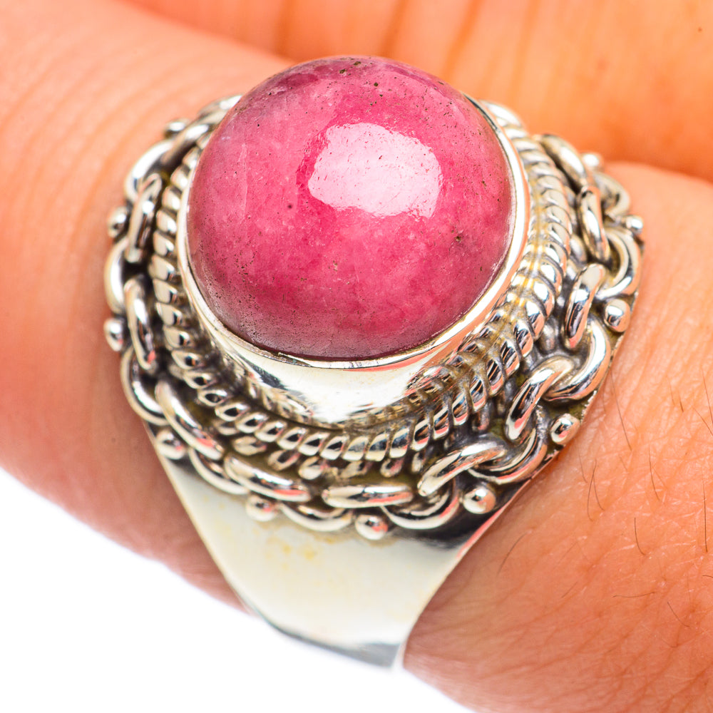 Rhodochrosite Rings handcrafted by Anasilvercos - RING68916
