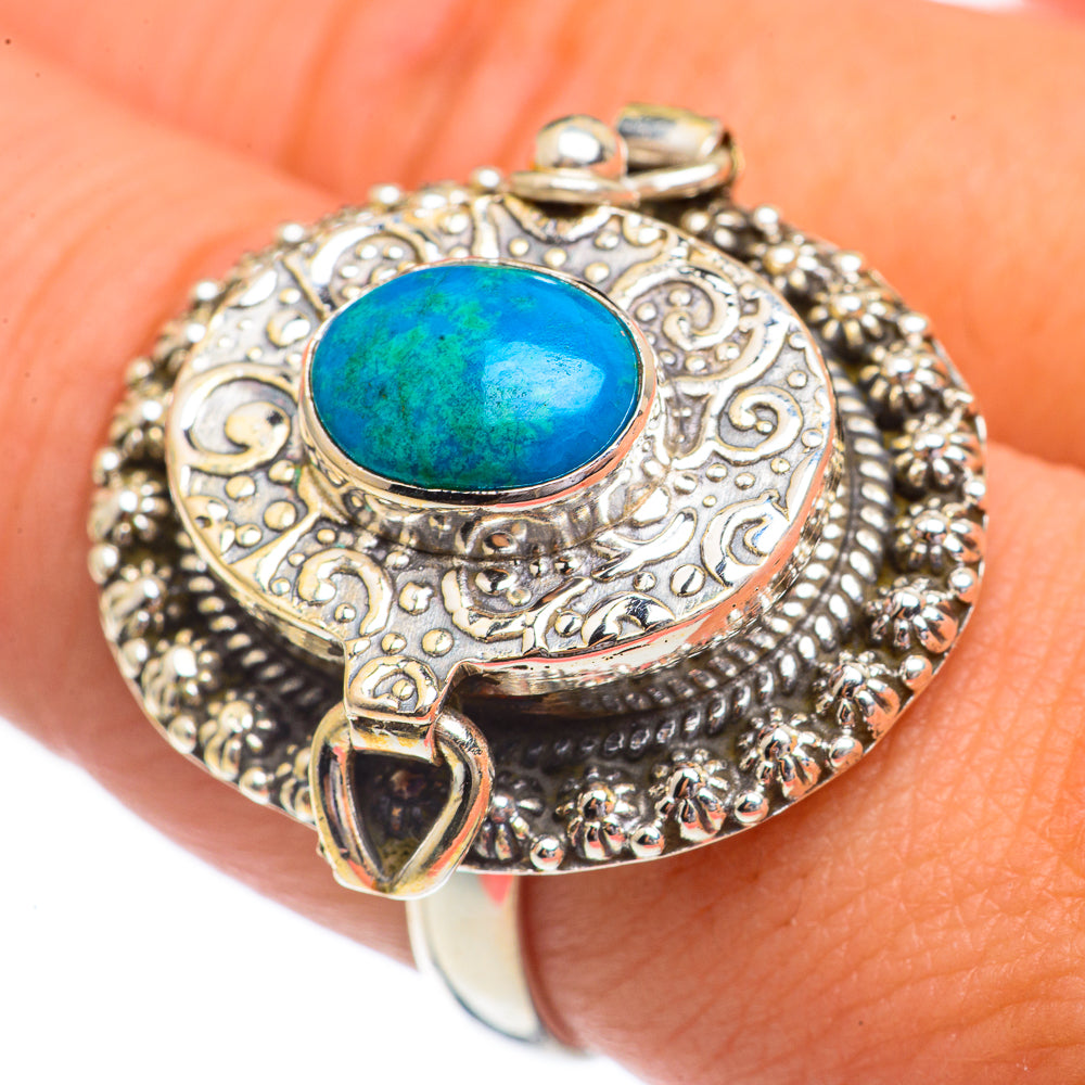Chrysocolla Rings handcrafted by Anasilvercos - RING68963