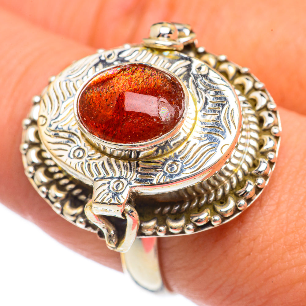 Sunstone Rings handcrafted by Anasilvercos - RING68970
