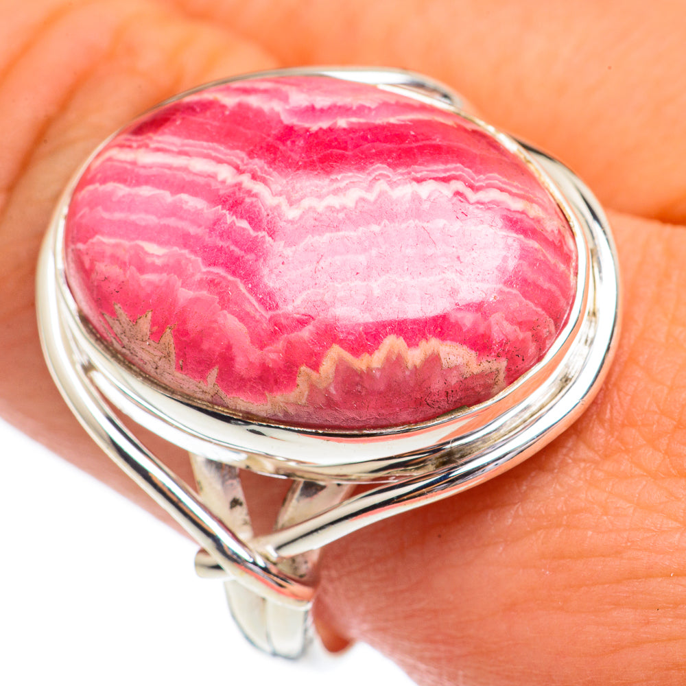 Rhodochrosite Rings handcrafted by Anasilvercos - RING68971