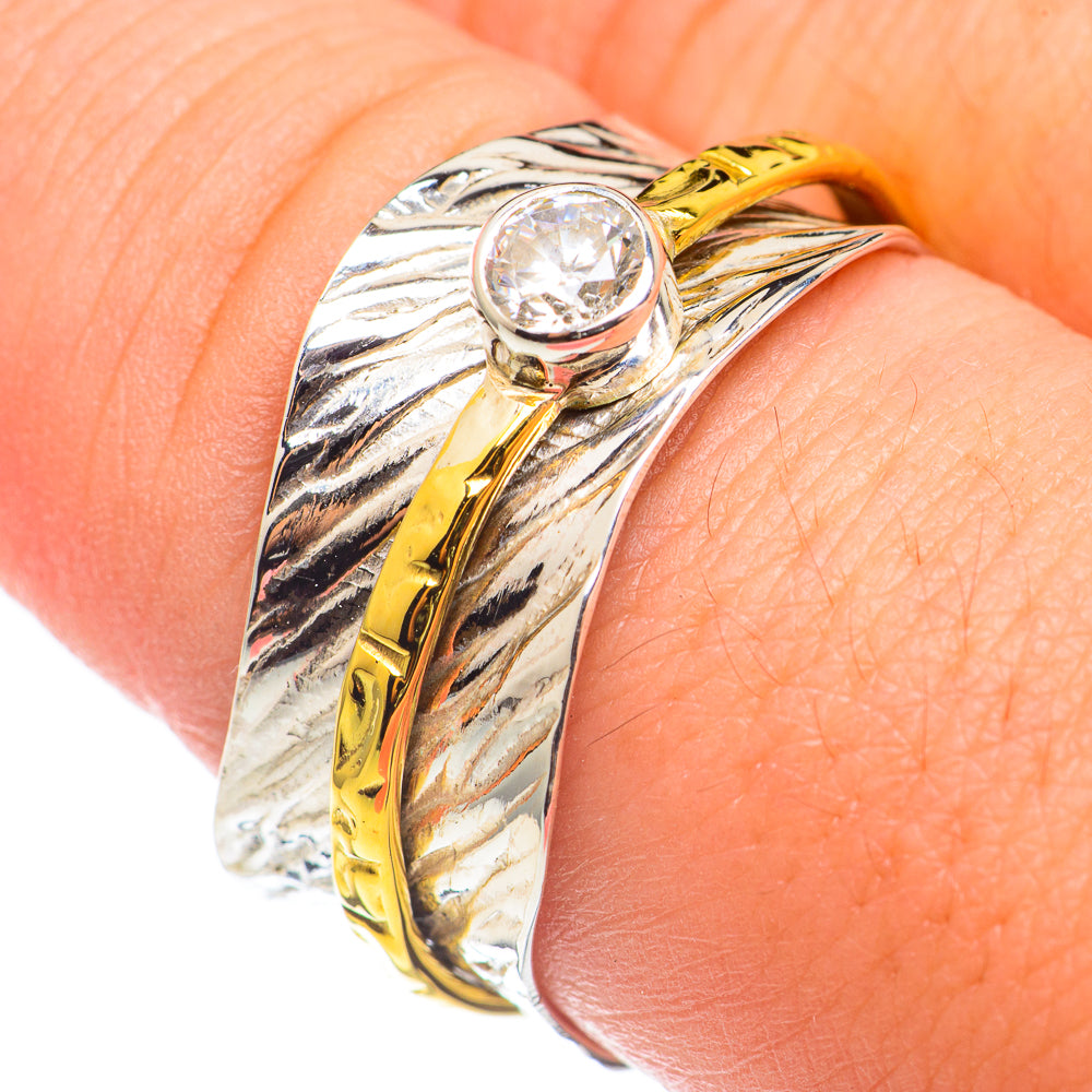 Meditation Spinner Rings handcrafted by Anasilvercos - RING69009