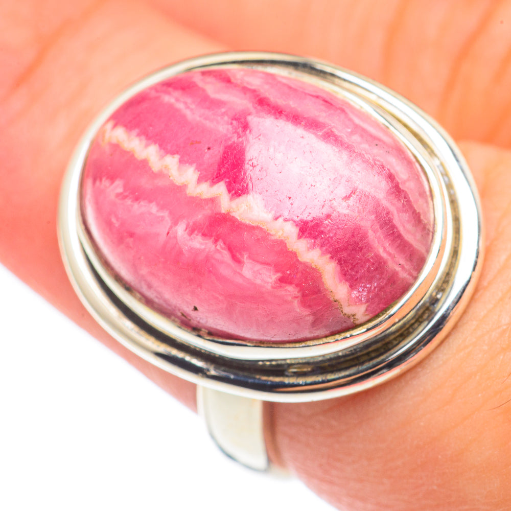 Rhodochrosite Rings handcrafted by Anasilvercos - RING69039