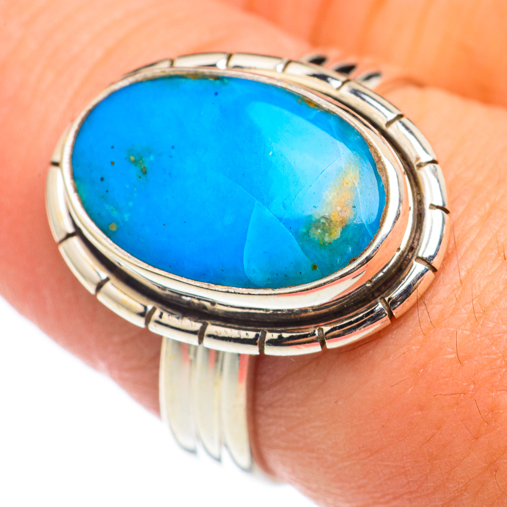Chrysocolla Rings handcrafted by Anasilvercos - RING69064