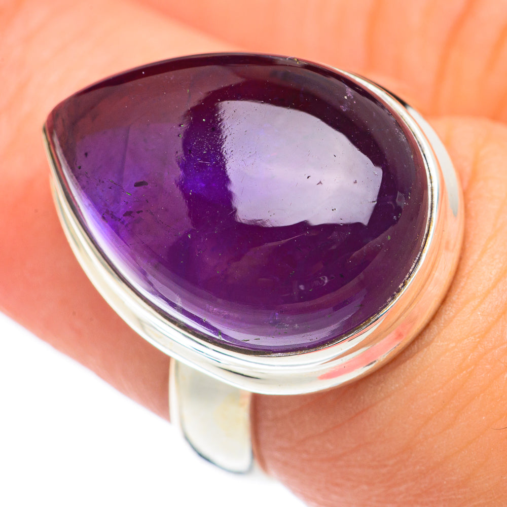 Amethyst Rings handcrafted by Anasilvercos - RING69083