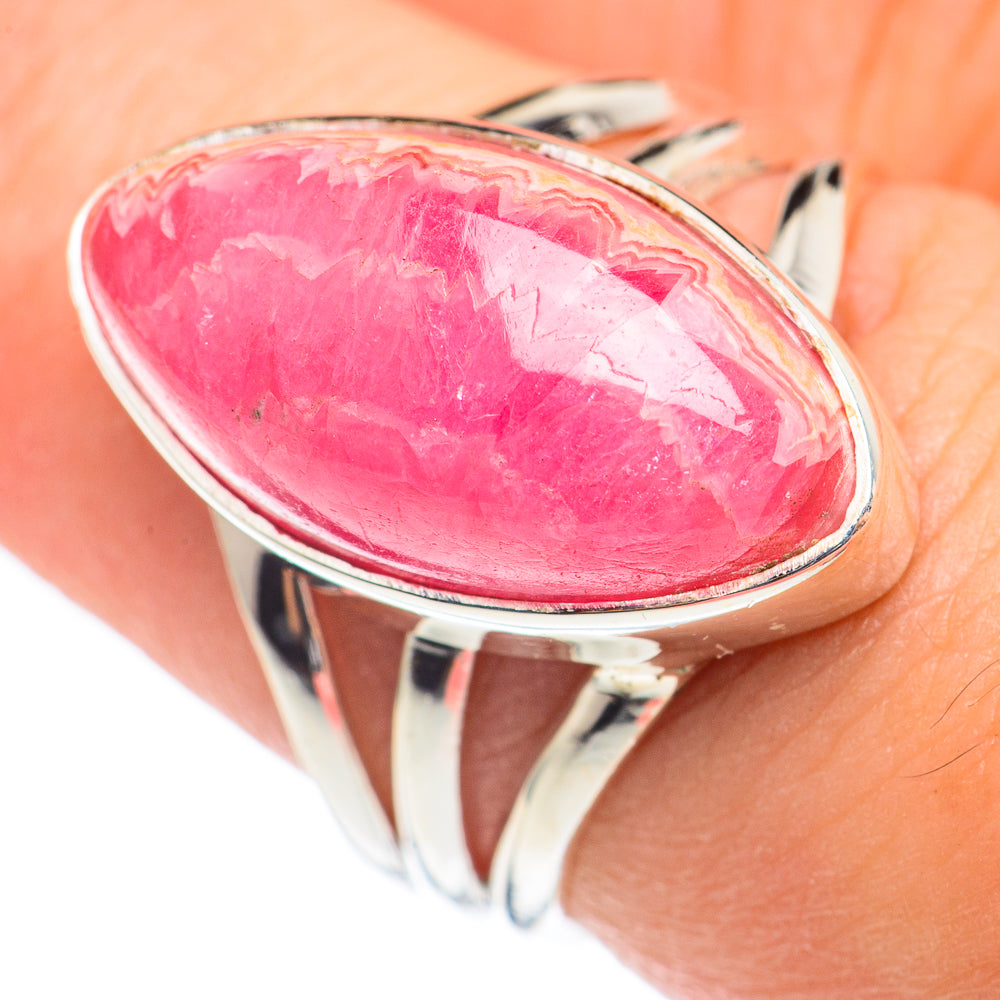 Rhodochrosite Rings handcrafted by Anasilvercos - RING69113