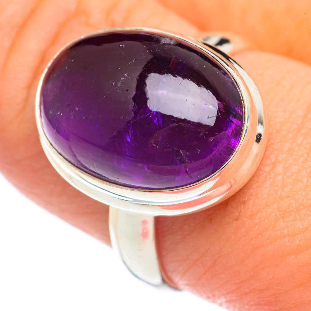 Amethyst Rings handcrafted by Anasilvercos - RING69118