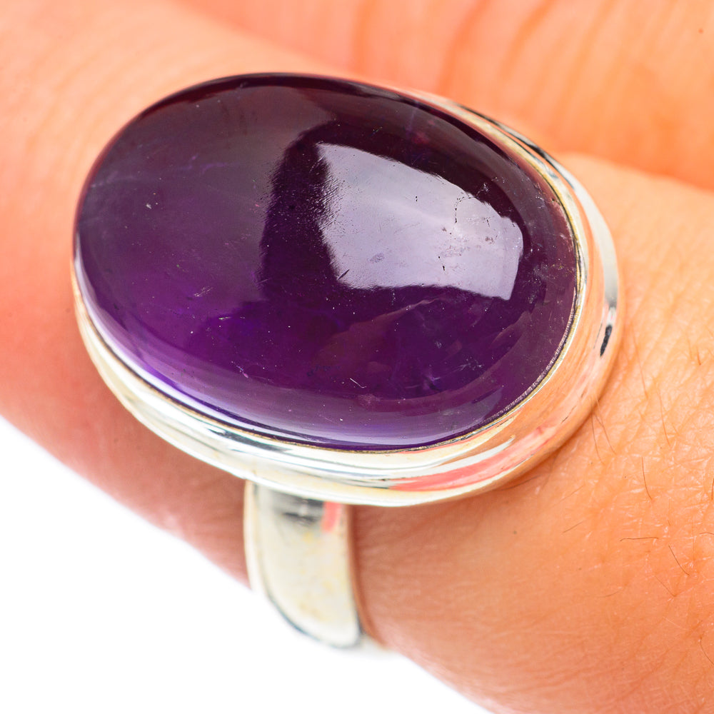 Amethyst Rings handcrafted by Anasilvercos - RING69149