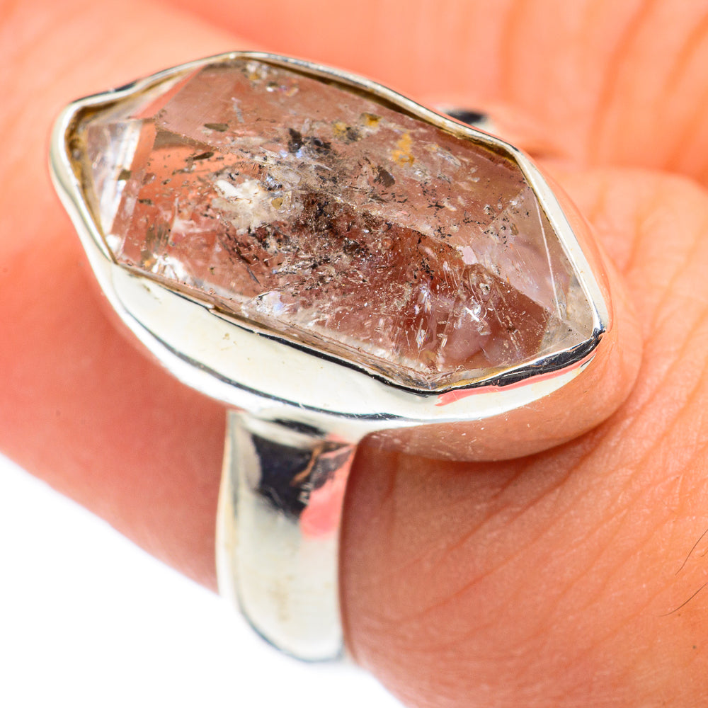 Herkimer Diamond Rings handcrafted by Anasilvercos - RING69158