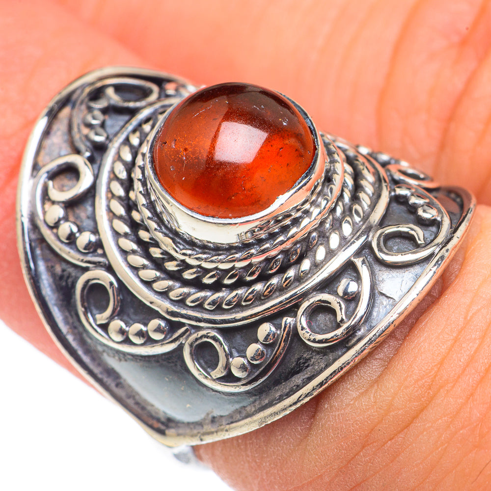 Carnelian Rings handcrafted by Anasilvercos - RING69179