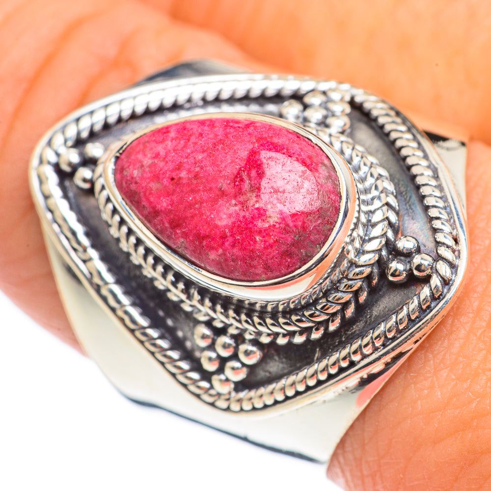 Thulite Rings handcrafted by Anasilvercos - RING69183