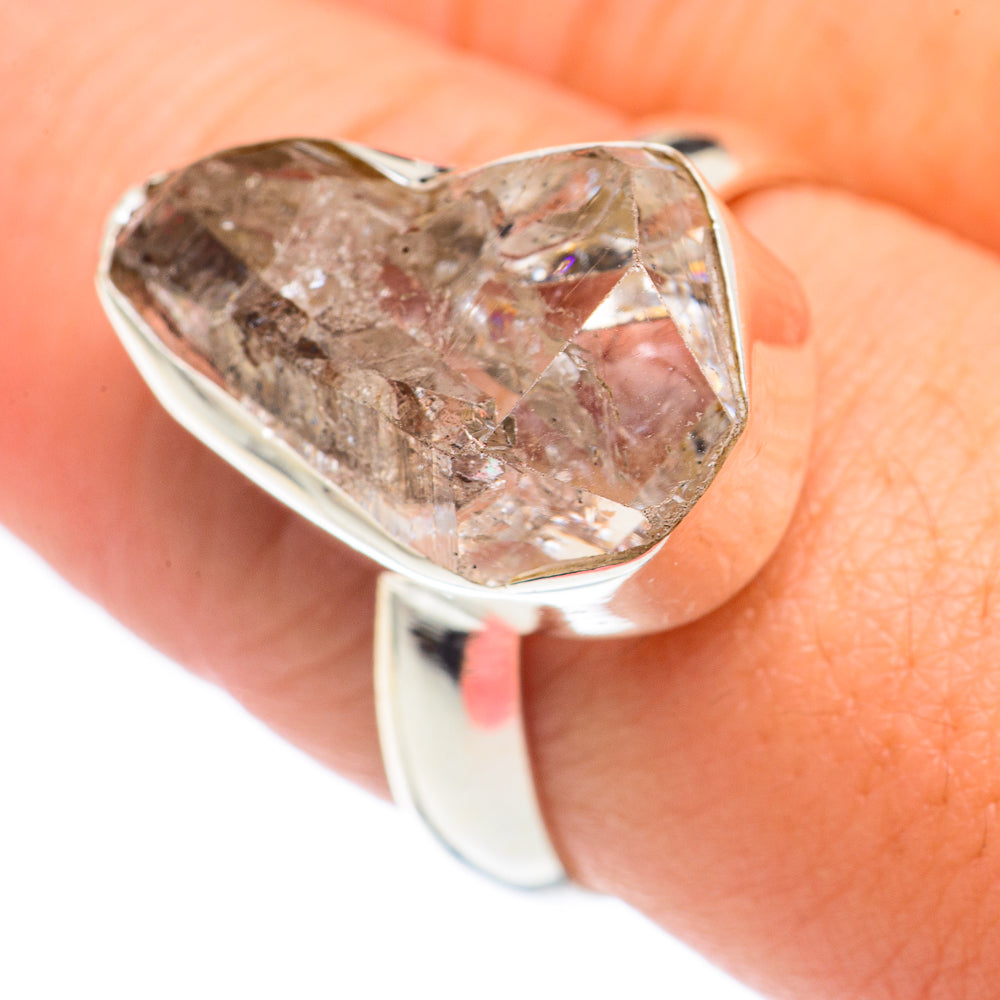 Herkimer Diamond Rings handcrafted by Anasilvercos - RING69191