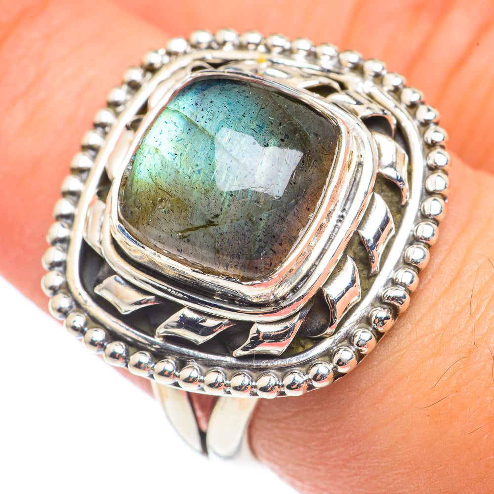 Labradorite Rings handcrafted by Anasilvercos - RING69200