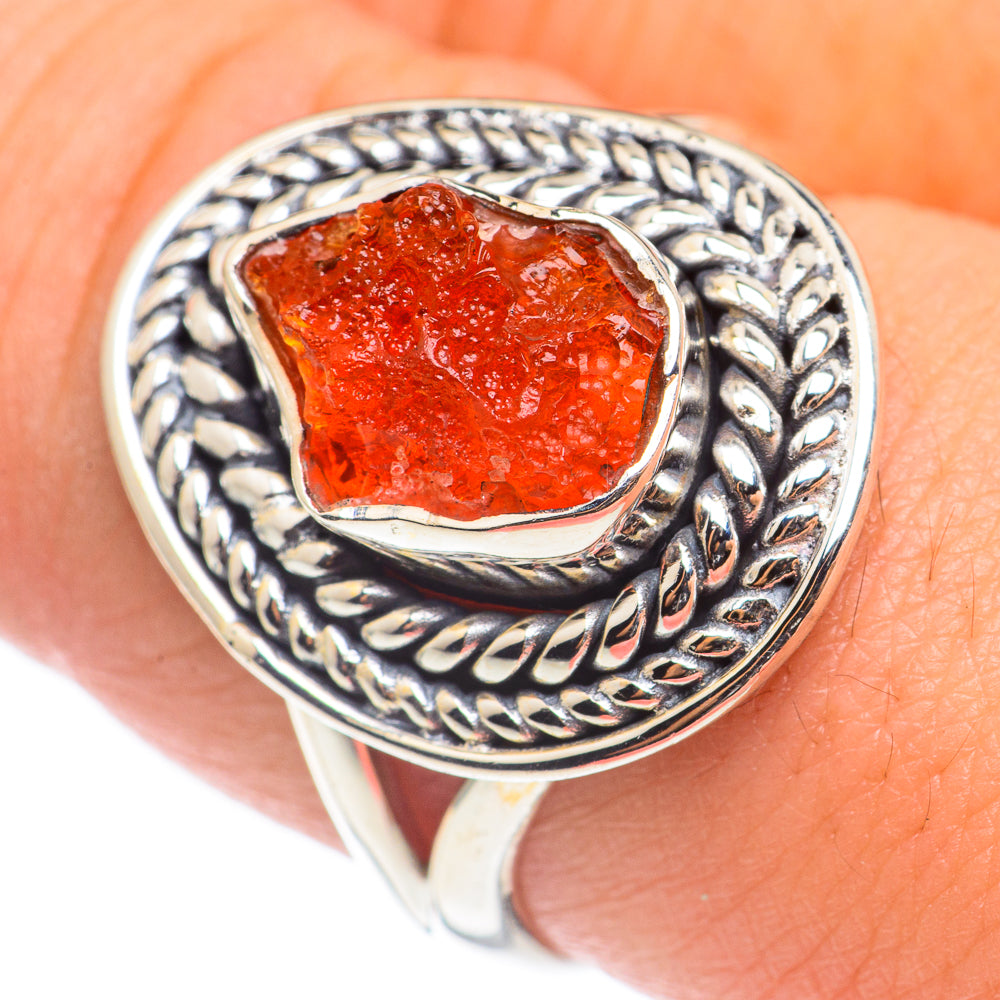 Carnelian Rings handcrafted by Anasilvercos - RING69210