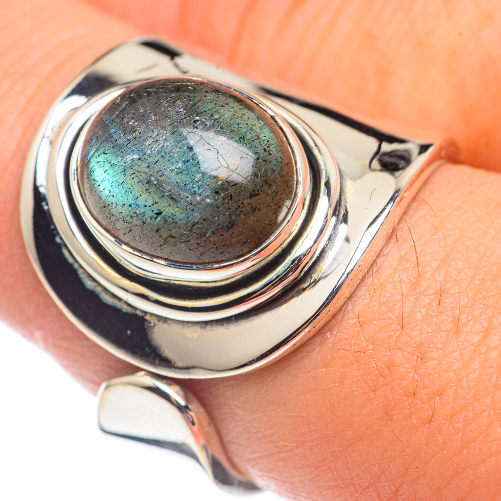 Labradorite Rings handcrafted by Anasilvercos - RING69230