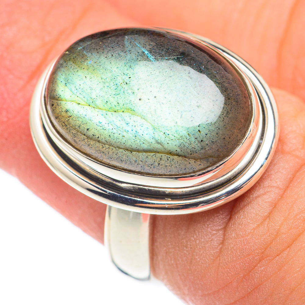 Labradorite Rings handcrafted by Anasilvercos - RING69233
