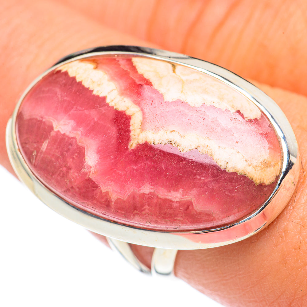 Rhodochrosite Rings handcrafted by Anasilvercos - RING69244