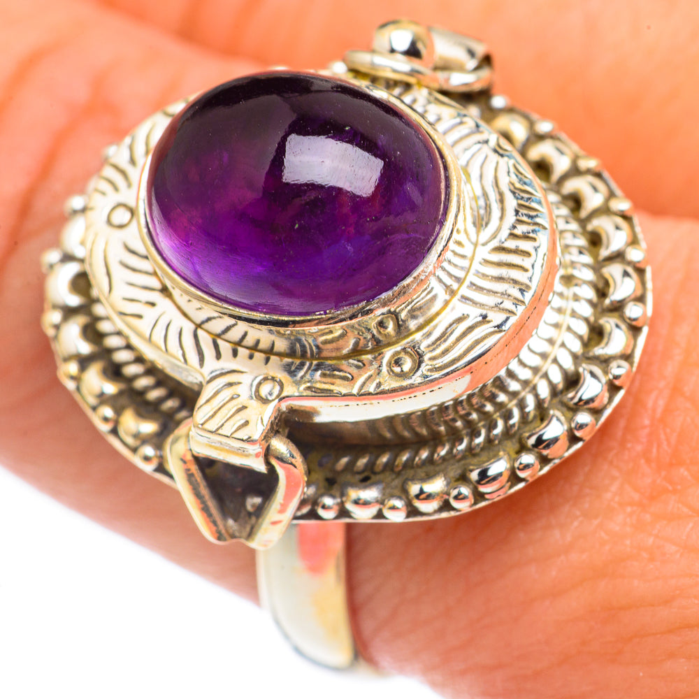 Amethyst Rings handcrafted by Anasilvercos - RING69247
