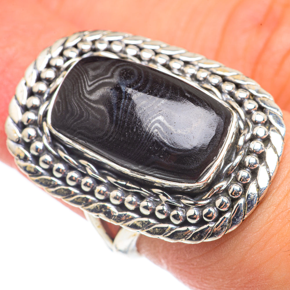 Psilomelane Rings handcrafted by Anasilvercos - RING69281